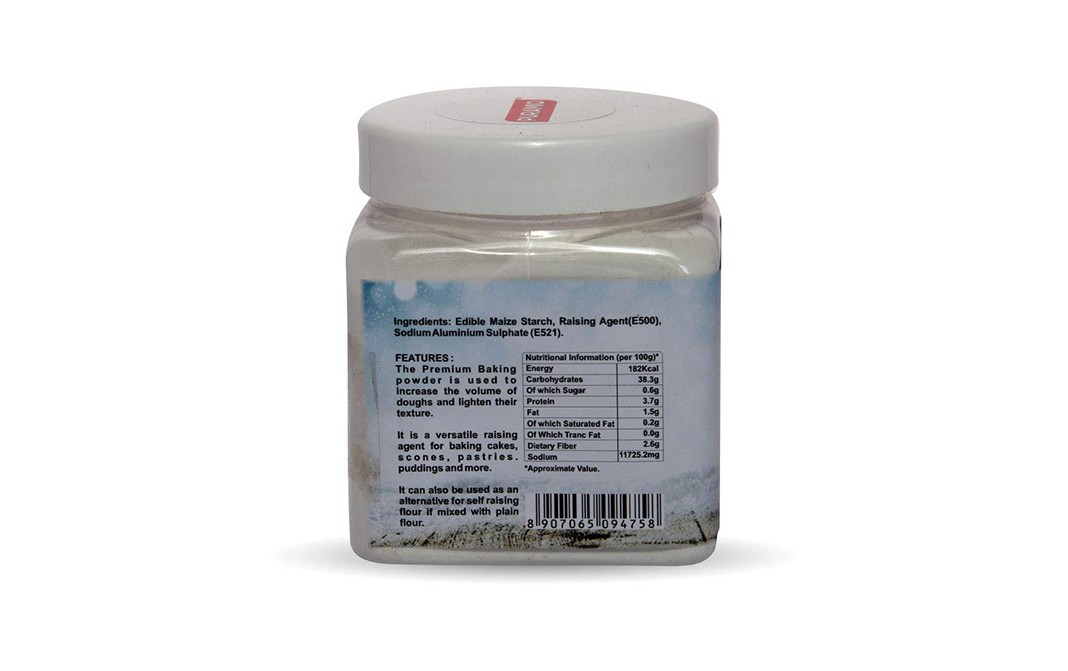 Puramio Premium Baking Powder    Plastic Jar  300 grams